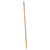 Metal Tip Threaded Hardwood Broom Handle, 1 1/8 Dia X 60, Natural - BWK138