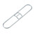 Clip-On Dust Mop Frame, 24w X 5d, Zinc Plated - BWK1424