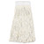 Mop Head, Premium Saddleback Head, Cotton Fiber, 24oz, White, 12/carton - BWK324C
