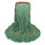 Mop Head, Premium Standard Head, Cotton/rayon Fiber, Large, Green - BWK503GNNB