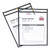 Shop Ticket Holders, Stitched, Both Sides Clear, 75 Sheets, 9 X 12, 25/box - CLI46912