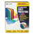 Colored Polypropylene Sheet Protectors, Assorted Colors, 2", 11 X 8 1/2, 50/bx - CLI62010