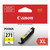 0339c001 (cli-271xl) High-Yield Ink, Yellow - CNM0339C001