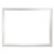 Foil Border Certificates, 8.5 X 11, White/silver With Braided Silver Border,15/pack - COS963027
