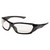 Forceflex Safety Glasses, Black Frame, Clear Lens - CRWFF120