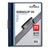 Duraclip Report Cover With Clip Fastener, 8.5 X 11, Clear/navy, 25/box - DBL221428