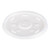 Plastic Lids, Fits 12 Oz To 24 Oz Hot/cold Foam Cups, Straw-Slot Lid, White, 100/pack, 10 Packs/carton - DCC16SL