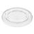 Non-Vented Cup Lids, Fits 9 Oz To 22 Oz Cups, Clear, 1,000/carton - DCC662TP