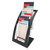 3-Tier Literature Holder, Leaflet Size, 6.75w X 6.94d X 13.31h, Black - DEF693604