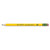 My First Woodcase Pencil With Eraser, Hb (#2), Black Lead, Yellow Barrel, Dozen - DIX33312
