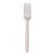 Cutlery For Cutlerease Dispensing System, Fork, 6", White, 960/carton - ECOEPCE6FKWHT