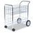Wire Mail Cart, 21.5w X 37.5d X 39.25h, Chrome - FEL40912