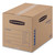 Smoothmove Basic Moving Boxes, Small, Regular Slotted Container (rsc), 16" X 12" X 12", Brown Kraft/blue, 25/bundle - FEL7713801