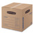 Smoothmove Basic Moving Boxes, Medium, Regular Slotted Container (rsc), 18" X 18" X 16", Brown Kraft/blue, 20/bundle - FEL7713901