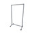 Acrylic Mobile Divider With Thermometer Access Cutout, 38.5" X 23.75" X 74.19", Clear - GHECMD7438AT