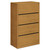 10500 Series Lateral File, 4 Legal/letter-Size File Drawers, Harvest, 36" X 20" X 59.13" - HON10516CC