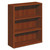 10700 Series Wood Bookcase, Three Shelf, 36w X 13 1/8d X 43 3/8h, Cognac - HON10753CO