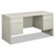 38000 Series Kneespace Credenza, 60w X 24d X 29.5h, Silver Mesh/light Gray - HON38852B9Q