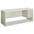 38000 Series Single Pedestal Credenza, 72w X 24d X 29.5h, Right, Silver/gray - HON38856RB9Q