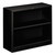 Metal Bookcase, Two-Shelf, 34-1/2w X 12-5/8d X 29h, Black - HONS30ABCP