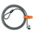 Laptop Computer Microsaver Security Cable W/lock, White Cable, Two Keys - KMW64068