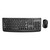 Keyboard For Life Wireless Desktop Set, 2.4 Ghz Frequency/30 Ft Wireless Range, Black - KMW75231