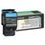 C540h1cg Return Program High-Yield Toner, 2,000 Page-Yield, Cyan - LEXC540H1CG