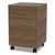Urban Mobile File Pedestal, Left Or Right, 2-Drawers: Box/file, Legal/a4, Natural Walnut, 16" X 15.25" X 23.75" - LITUR610NW