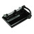 40-Sheet High-Capacity Lever Action Adjustable Two- To Seven-Hole Punch, 13/32" Holes, Black - MAT1340PB
