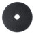 Low-Speed High Productivity Floor Pads 7300, 19" Diameter, Black, 5/carton - MMM08277