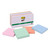 Recycled Notes In Bali Colors, 3 X 3, 90-Sheet, 12/pack - MMM65412SSNRP