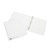 7510012038814 Skilcraft Round Ring View Binder, 3 Rings, 2" Capacity, 11 X 8.5, White - NSN2038814