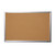 7195014840010 Skilcraft Quartet Cork Board, 36 X 48, Anodized Aluminum Frame - NSN4840010