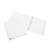 7510015104859 Skilcraft Round Ring View Binder, 3 Rings, 0.5" Capacity, 11 X 8.5, White - NSN5104859