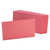 Unruled Index Cards, 3 X 5, Cherry, 100/pack - OXF7320CHE