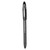 Flexgrip Elite Ballpoint Pen, Stick, Medium 1 Mm, Black Ink, Black Barrel, Dozen - PAP85585