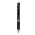 Energel Rtx Gel Pen, Retractable, Bold 1 Mm, Black Ink, Black/gray Barrel - PENBL80A