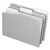 Interior File Folders, 1/3-Cut Tabs, Legal Size, Gray, 100/box - PFX435013GRA