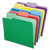 File Folders With Erasable Tabs, 1/3-Cut Tabs, Letter Size, Assorted, 30/pack - PFX84370
