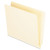 Manila End Tab Folders, 9.5" Front, 1-Ply Straight Tabs, Letter Size, 100/box - PFXH110