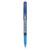 V Razor Point Liquid Ink Porous Point Pen, Stick, Extra-Fine 0.5 Mm, Blue Ink, Gray Barrel, Dozen - PIL11021