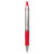 Acroball Pro Advanced Ink Ballpoint Pen, Retractable, Medium 1 Mm, Red Ink, Silver Barrel, Dozen - PIL31912