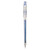 G-Tec-C Ultra Gel Pen, Stick, Extra-Fine 0.4 Mm, Blue Ink, Clear Barrel, Dozen - PIL35492