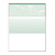 Standard Security Check, 11 Features, 8.5 X 11, Green Marble Top, 500/ream - PRB04502