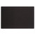 Oval Office Fabric Bulletin Board, 48 X 36, Black - QRT7684BK