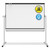 Prestige 2 Mobile Presentation Easel, 6 Ft X 4 Ft, Silver/graphite - QRTECM64P2