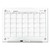 Infinity Magnetic Glass Calendar Board, 24 X 18 - QRTGC2418F