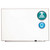 Matrix Magnetic Boards, Painted Steel, 48 X 31, White, Aluminum Frame - QRTM4831