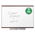 Prestige 2 Total Erase Whiteboard, 72 X 48, Mahogany Color Frame - QRTTE547MP2
