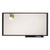 Prestige Cubicle Total Erase Whiteboard, 36 X 18, White Surface, Graphite Frame - QRTWM3618